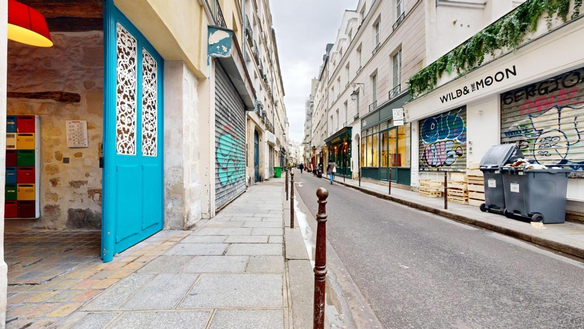 Апартаменты Les Patios Du Marais 2 Париж Номер фото